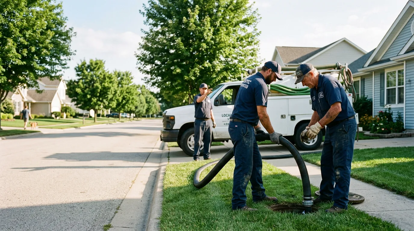 Septic Tank Pumping in Albion, IN near me